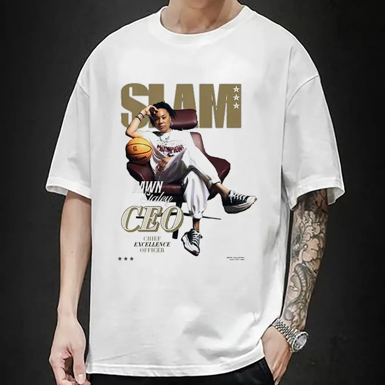 Dawn Staley Slam Cover Tee