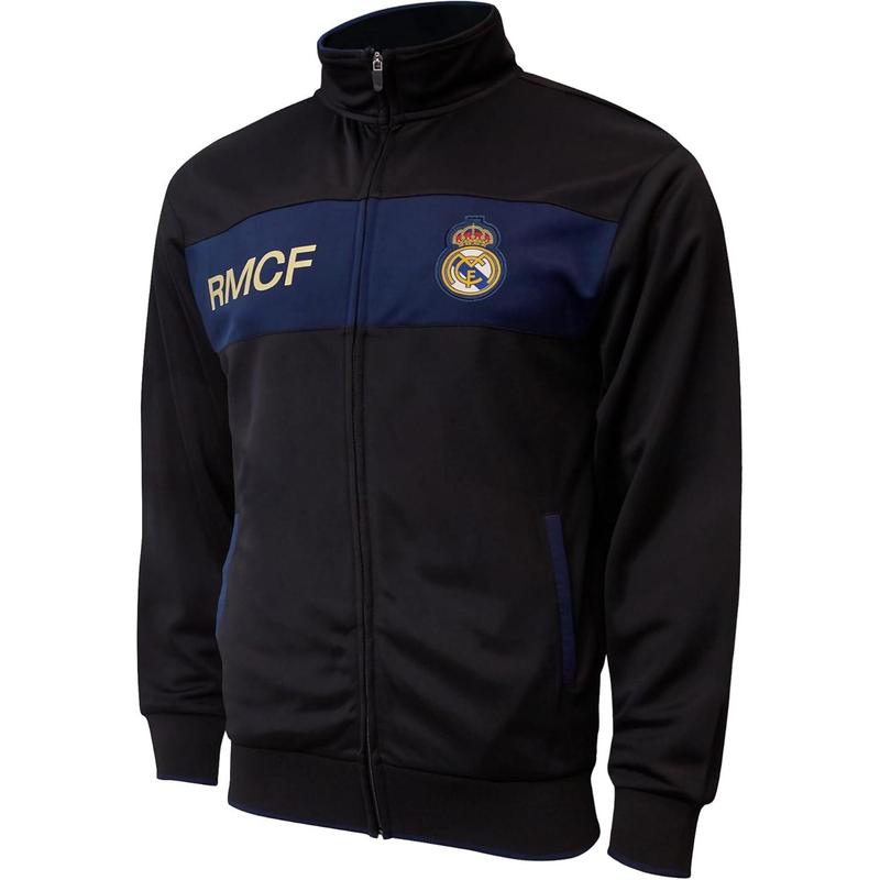 Real Madrid CF Ultimate Fan Pack: Soccer Ball, Scarf, Jacket & Shirts 5-Piece Value Set - Unisex Adult - RMUFP-SP-2