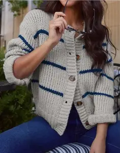 Striped Knit Sweater