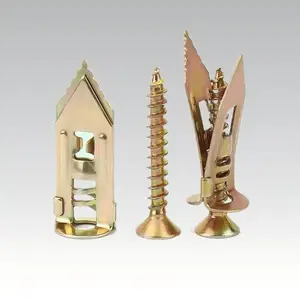 40pcs Self-Drilling Drywall Anchors and Screws Kit, 12x30mm, No Pre-Drilling Needed, Supports Up to 60 Lbs, Ideal for Home and Office