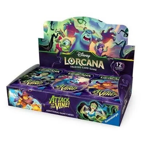 Disney Lorcana: Attack of the Vine! Booster Box (IN HAND AND READY TO SHIP)