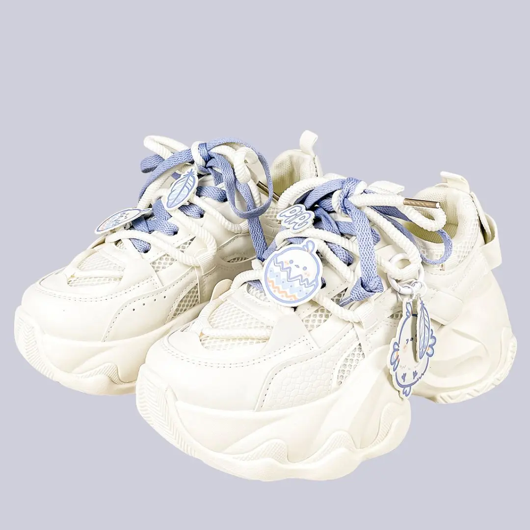 Pipu Baby Chick Kawaii Chunky Sneakers – Unisex
