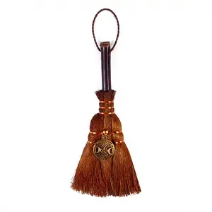 9 1/2" Celtic Triple Goddess Broom
