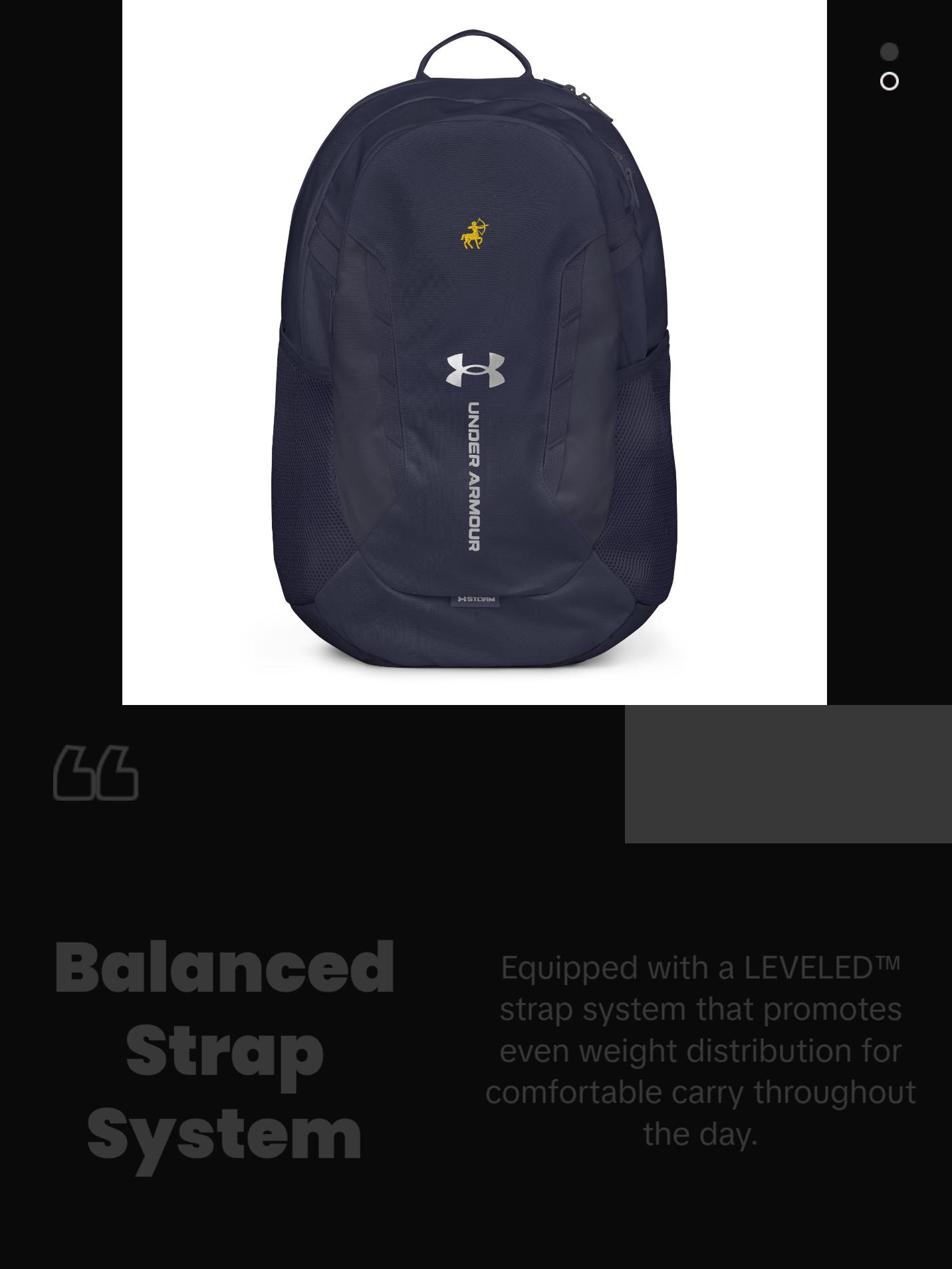 Centaur Under Armour® Backpack