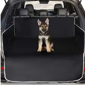Dog Car Seat Cover & Trunk Mat, Waterproof Rear Seat Protector for Pet Travel, Non-Slip Car Cargo Liner for Dogs