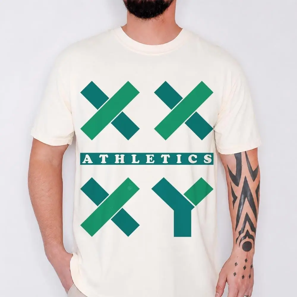 XX XY Athletics Shirt, Athletic Sports Graphic Tee, Gym Workout T-Shirt, Fitness Fan Gift, Trendy Casual Sportswear Top