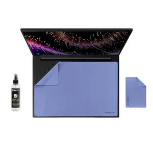 17.3" Laptop Screen Protector Keyboard Cover Microfiber & Cleaning Kit UnderWare Pac