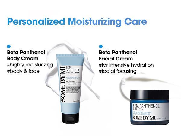 Beta-Panthenol Repair Body Cream 6.76oz, 200ml - Hydrating and Redness-Soothing Daily Korean Panthenol Body Lotion - Korean Skin Care