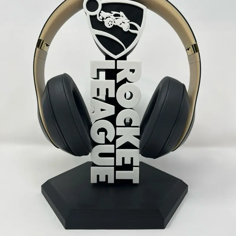 3D Printed Rocket League Headphone Stand – Gamer Desk Accessory