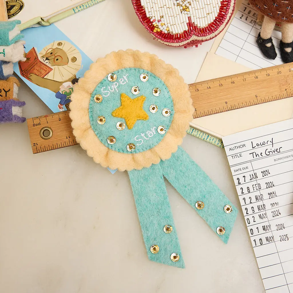 Super Star Ribbon Badge
