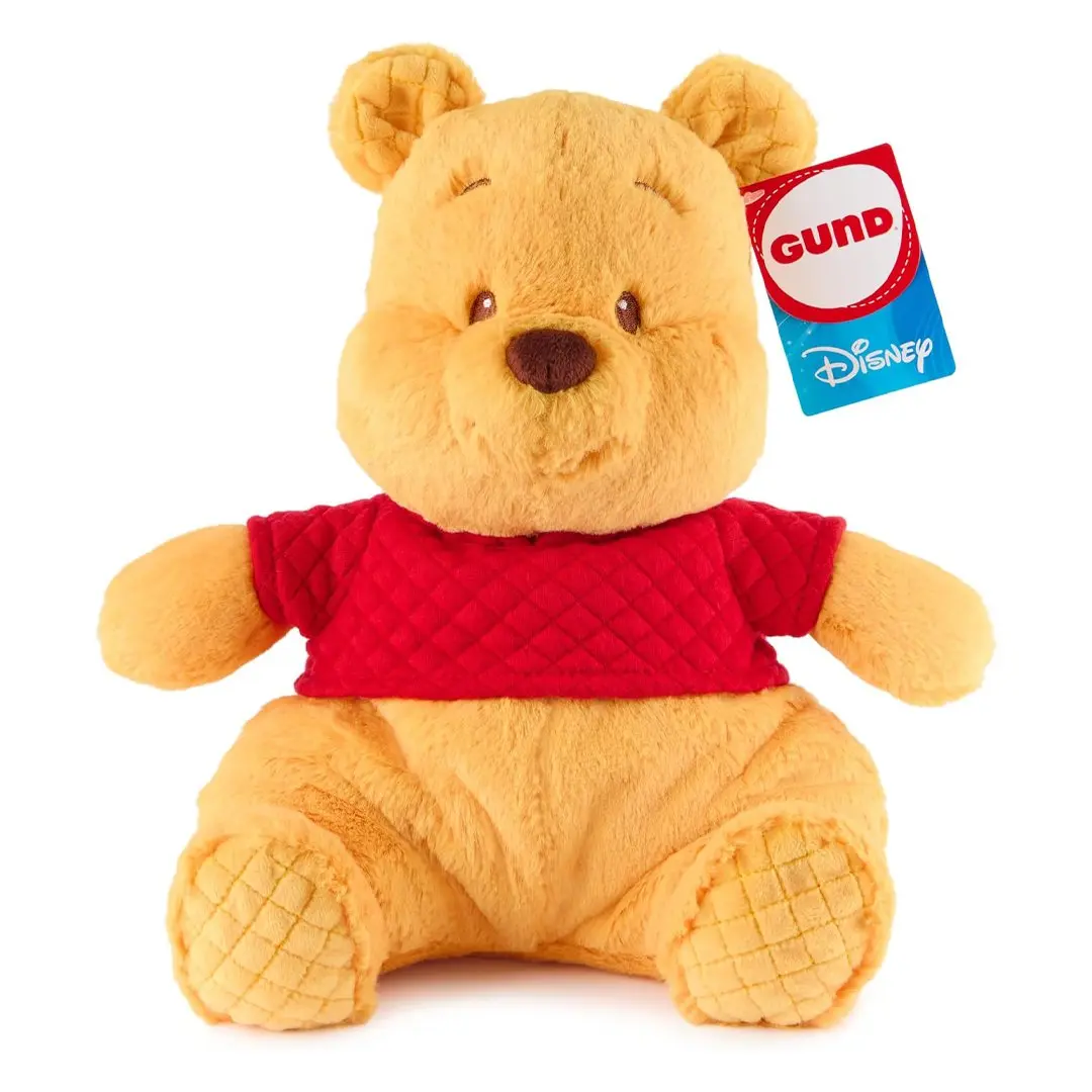 GUND Disney Winnie The Pooh Oh So Snuggly 12.5" Soft Adorable Stuffed Animal - Cuddly Stuffed Animals, Amber Collectible Plush Toy