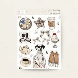 Polka Dot Darling Sticker Sheet