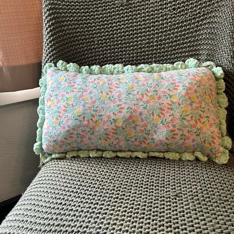 Spring Floral Pillow