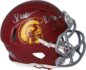 Marcus Allen USC Trojans Autographed Riddell Speed Mini Helmet with "Heisman 81" Inscription - Fanatics Authentic Certified