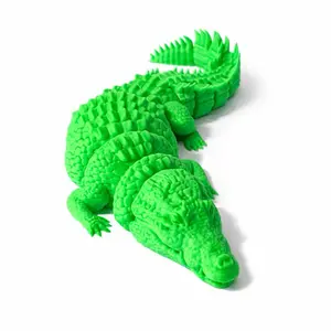 3D Flexi Articulated Crocodile Fidget