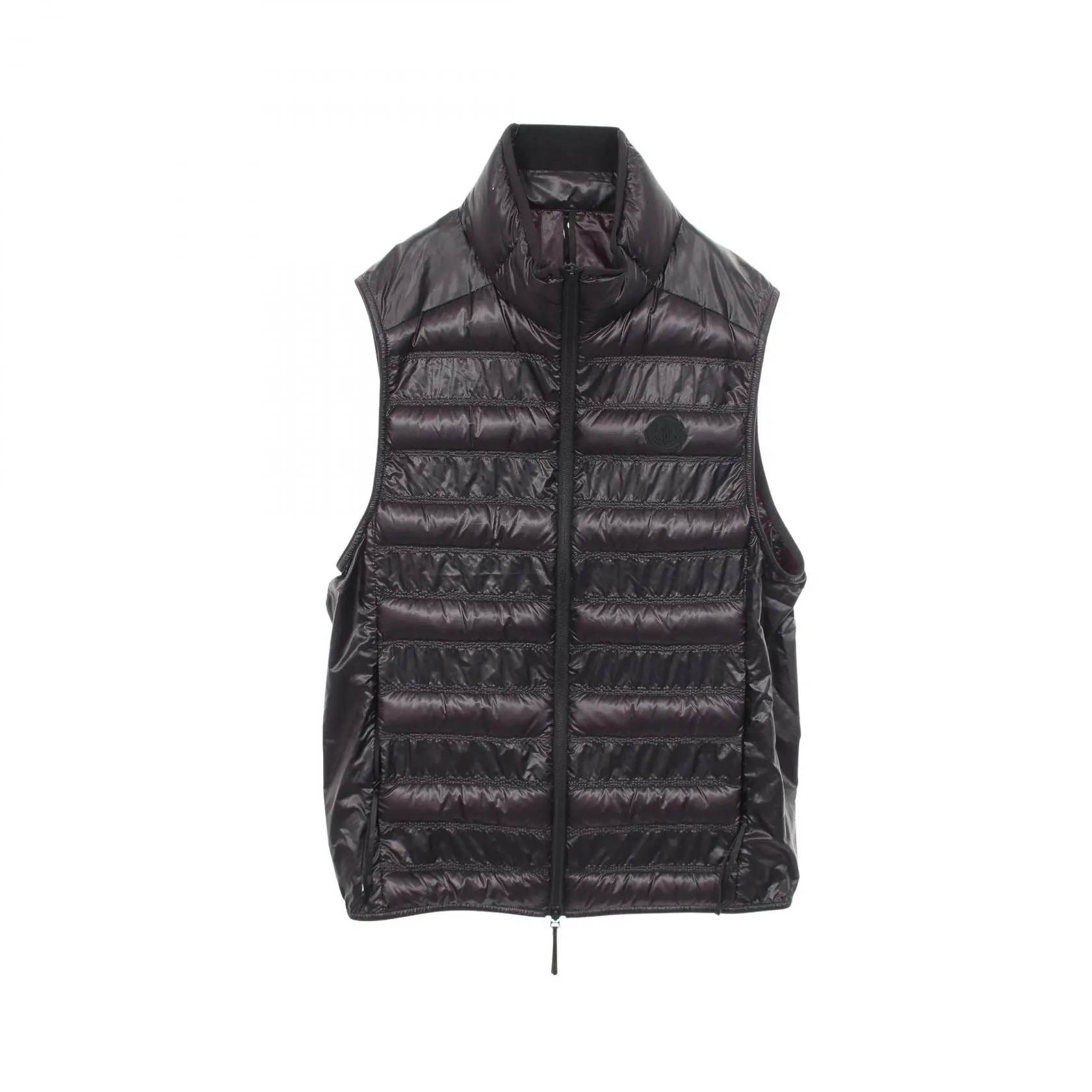 Pre-owned MONCLER Nylon Small Leather Goods LAUTARET Down Vest