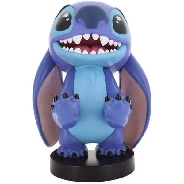 Lilo & Stitch Smiley Toothed Smile Cable Guys Controller/Phone Holder - Exquisite Gaming Collectible Action Figurine Statue, Space-Saving Phone Accessory for Mobile Devices
