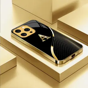 Suitable for [iPhone 16 Pro] high-end  phone case，featuring a premium, minimalist design—with all 26 letters available for you to choose from.YM99