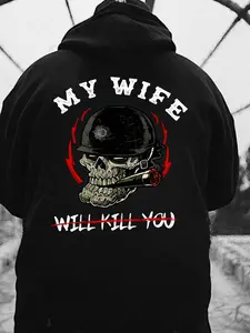 My Wife Will Kill You Hoodie, Happy Wife Happy Life Shirt, Funny Husband & Wife