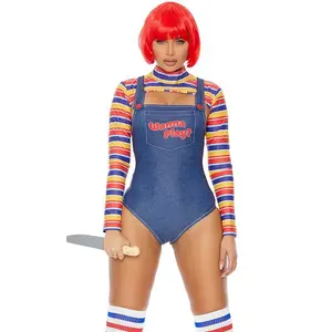 Women's Halloween Wanna Play? Sexy Movie Character Costume