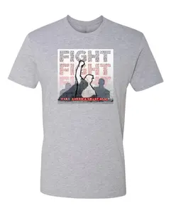 Unisex Iconic Trum Fight Fight Fight T-shirt