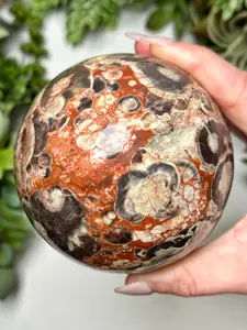 Money Agate Sphere - #5