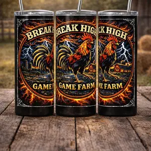 Break High Game Farm 20OZ Tumbler