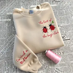 [Made in US] Embroidered The Last of The Bugs Club Sweatshirt T-shirt Hoodie, Noah Kah.an Crewneck, Music Inspired Crewneck For Fan, Ladybug Dancing Sweatshirt,