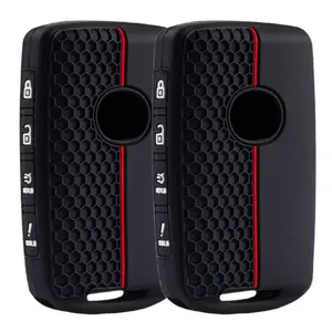 Silicone 4 Buttons Car Key Cover Case Shell Fob Holder For Mazda 3 Alexa CX-30 CX30 CX5 CX 5 CX-5 CX8 CX9 CX4 Accessories