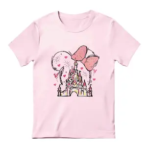 Magic Kingdom Shirts for Girls Magical Castle Graphic Cute T Shirt Kids Toddler Holiday Vacation Trip Tee Tops