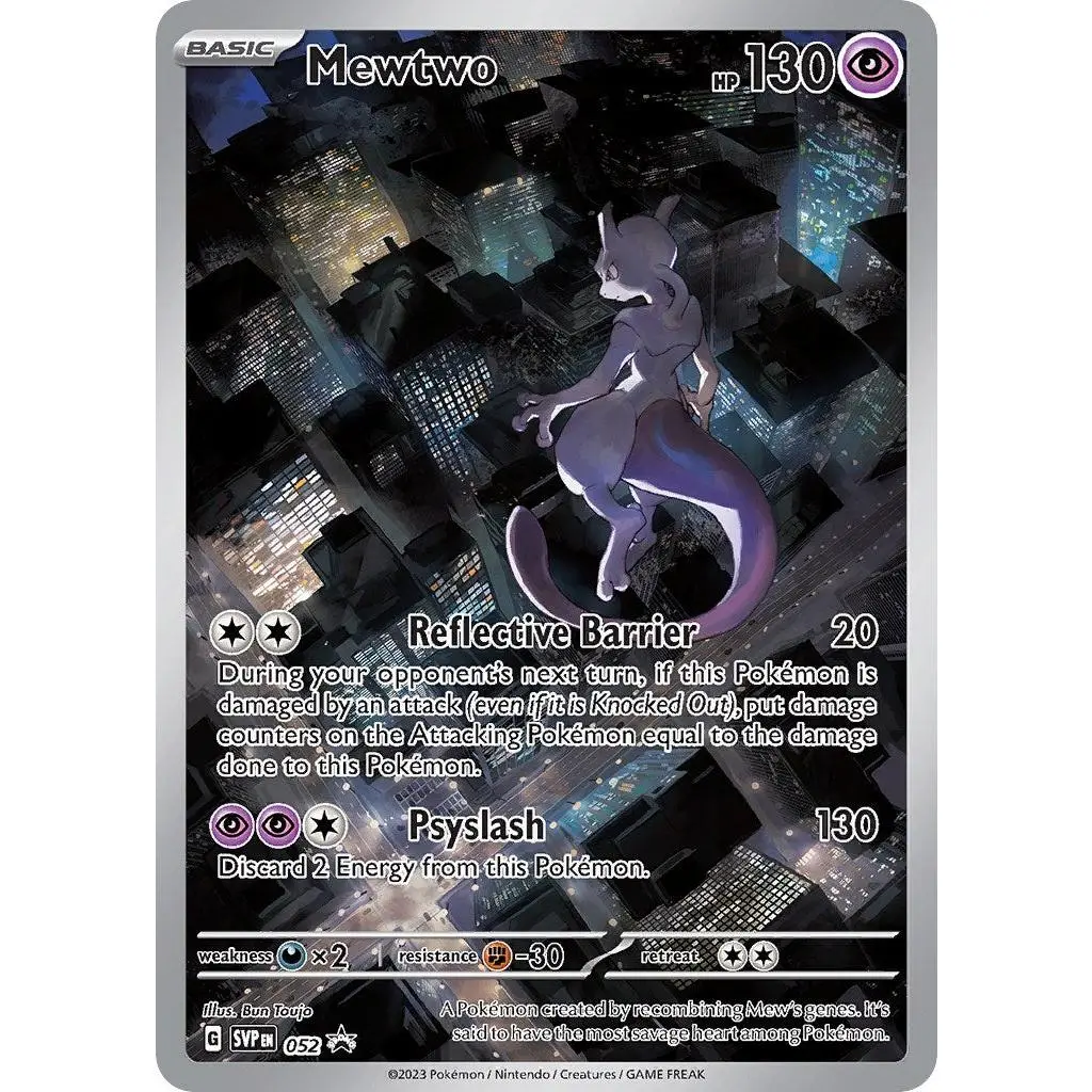 Mewtwo - 052 Pokemon SV: Scarlet & Violet Promo Cards Promo