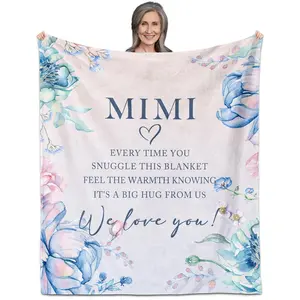 1PC Mimi gift blanket for grandma, gifts for Mimi, gifts for Mimi, Mimi blanket, Mimi mother's day gift, Mimi birthday gift, Mimi gift