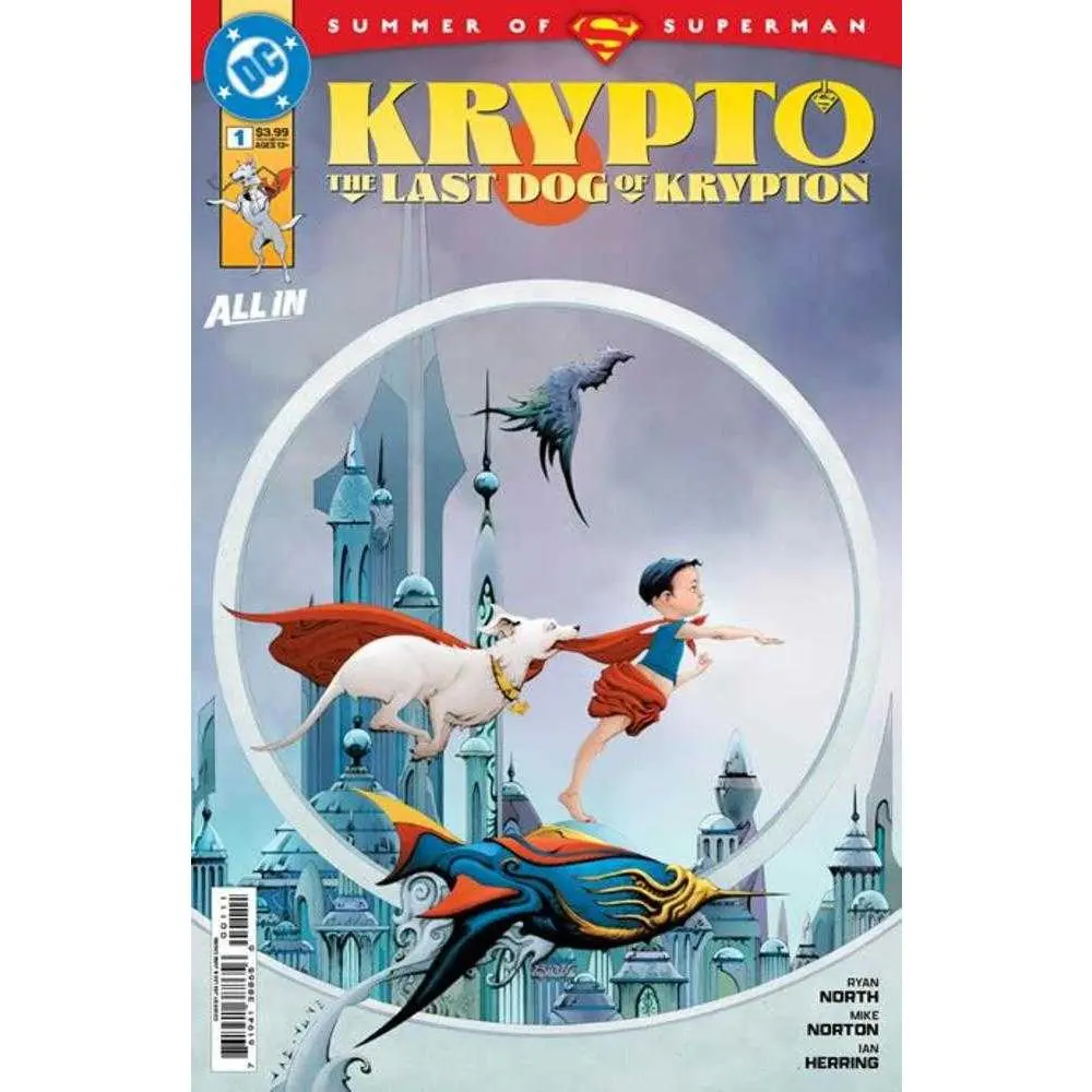 Krypto The Last Dog Of Krypton #1 (Of 5) Cover A Jae Lee