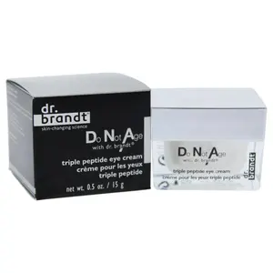 Dr. Brandt  0.5 oz Do Not Age with Dr. Brandt Triple Peptide Eye Cream for Unisex