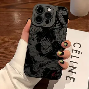 F-Fushiguro T-Toji Phone Case Compatible with for iphone Models 17, 16E, 16, 15, 14, 13, 12, 11 Mini, Pro, Max, Air, X, XR, XSMAX, 8, 7 Plus, Featuring a Soft TPU Back Cover That Is Anti-Fall.