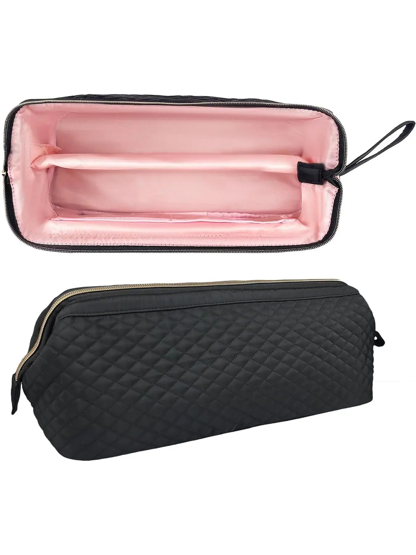 Hair Dryer Bag, Travel Portable Case, Flat Iron Curling Iron Beauty Tool Storage, Casual Plain Design, All Seasons Use, Durable Pouch, Versatile Travel Accessory, Travel Organizer, Traveling Essentials, Travel Necessities