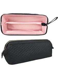 Fashionable Hair Dryer Bag, Travel Portable Case, Flat Iron Curling Iron Beauty Tool Storage, Casual Plain Design, All Seasons Use, Durable Pouch, Versatile Travel Accessory