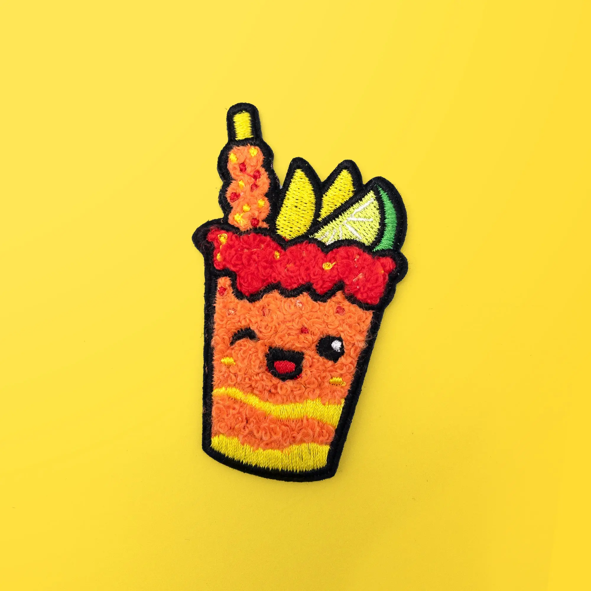 Chamoyada Patch - Iron On Patches - Chenille Patches - Cute Gift