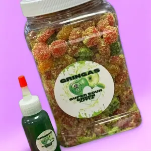 Gringas sour green apple gushie,     Ooze sold separately!