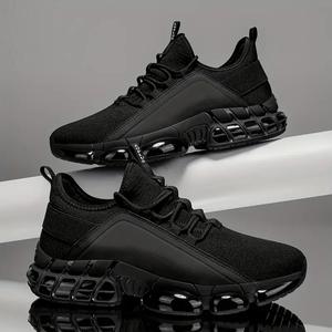 Shipment from local warehouse in the United States  2026 Spring New Breathable Mesh Sports and Leisure Shoes Lightweight Thick soled Running Shoes Fashion Skateboarding Shoes Versatile Small Black Shoes Anti slip Work Shoes