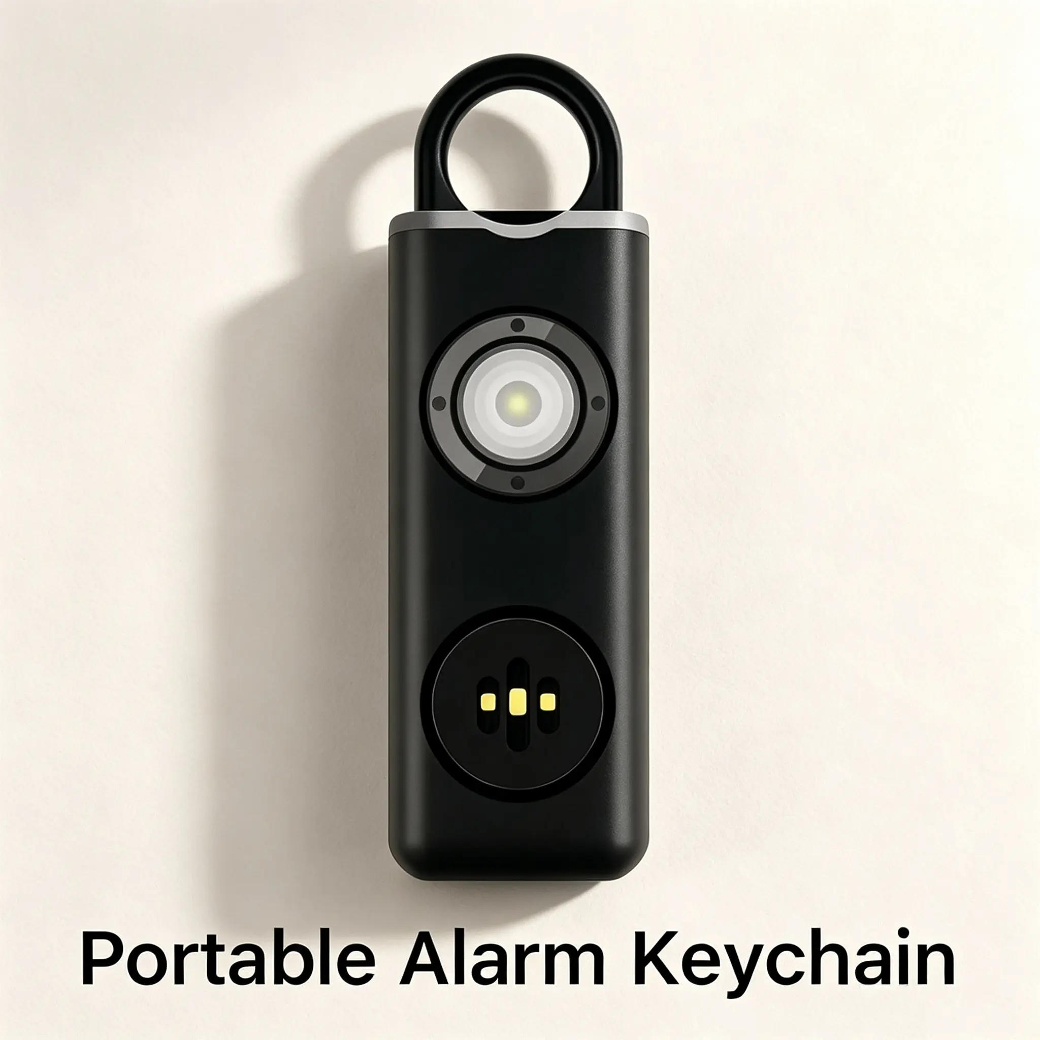 Portable 130dB Emergency SOS Alarm Keychain Dual Strobe Light Personal Safety Self Defense Tool For Outdoor Daily