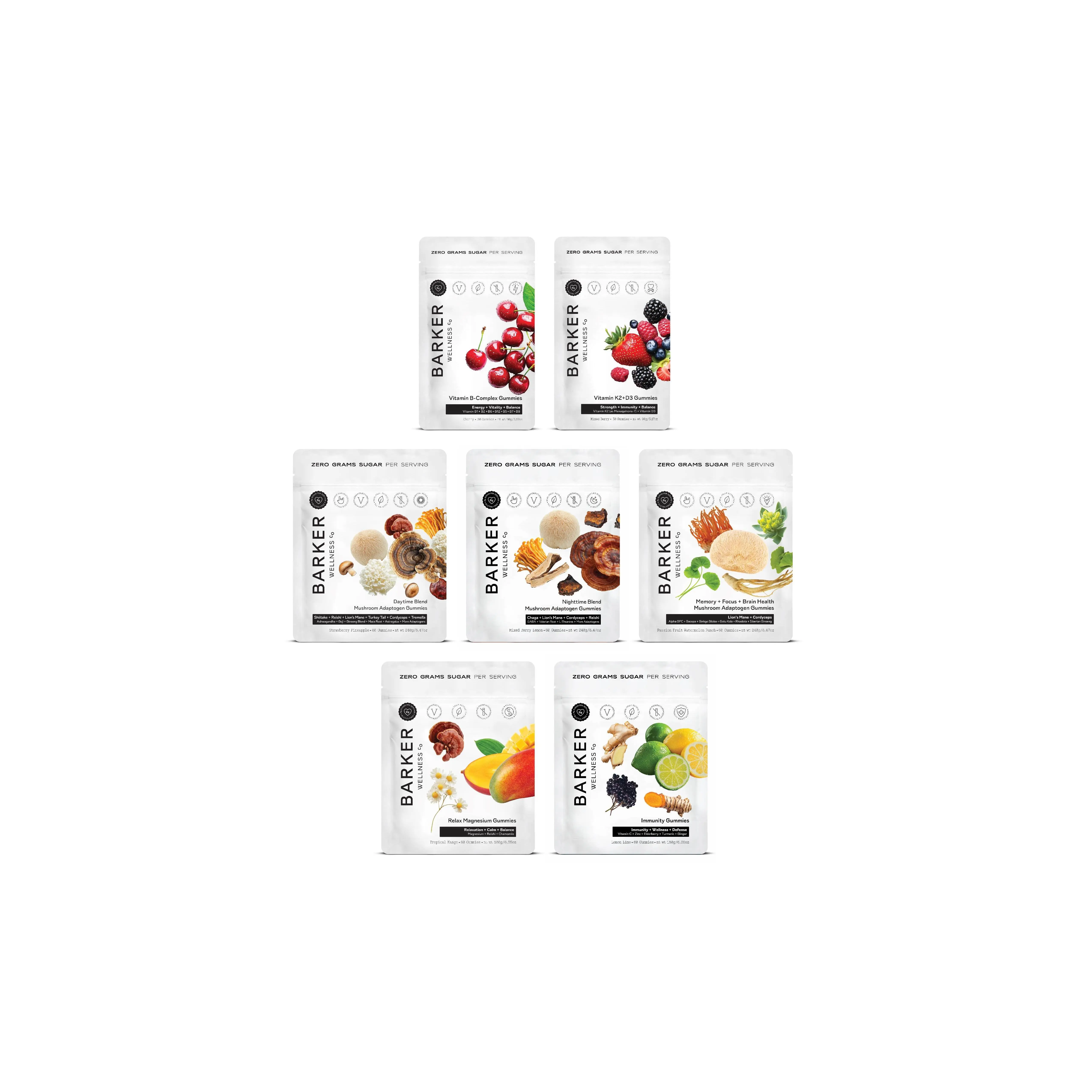 Ultimate Wellness Gummies Bundle Sugar-Free