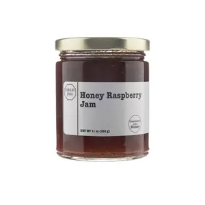 Honey Raspberry Jam Naturally Sweetened