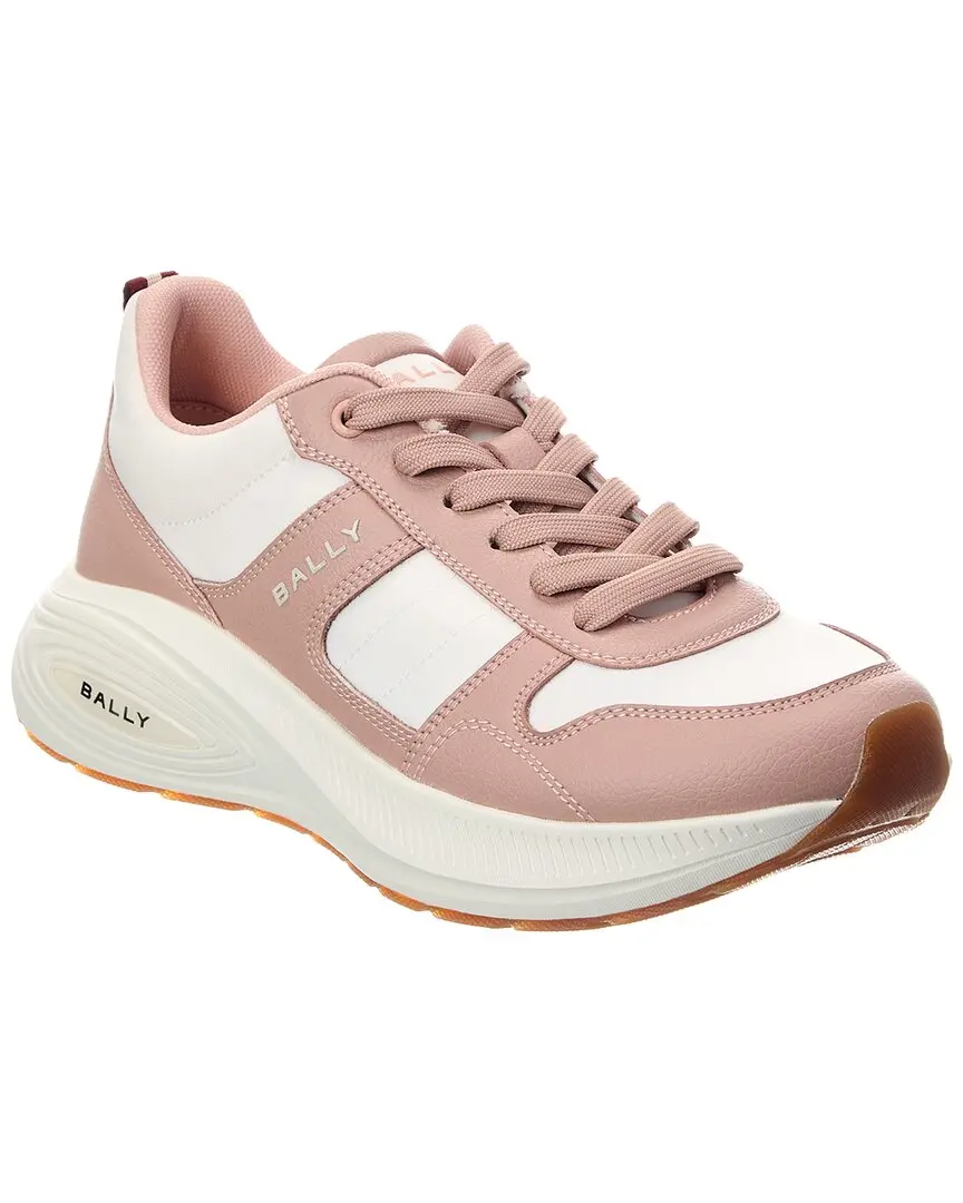 Bally Running Leather & Canvas Sneaker