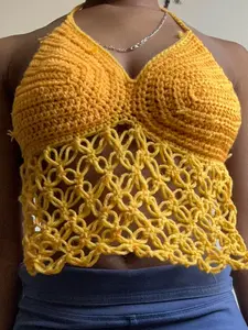 Crochet bralette top