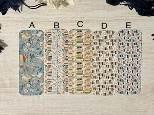 Books and Flowers Bookmarks
