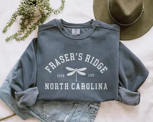 Fraser's Ridge Sweatshirt Claire Outlander Gift for Her Outlander Sweatshirts Jamie Fraser Outlander Sassenach Scotland Sweatshirt Gifts - Unisex Hoodie - All Size