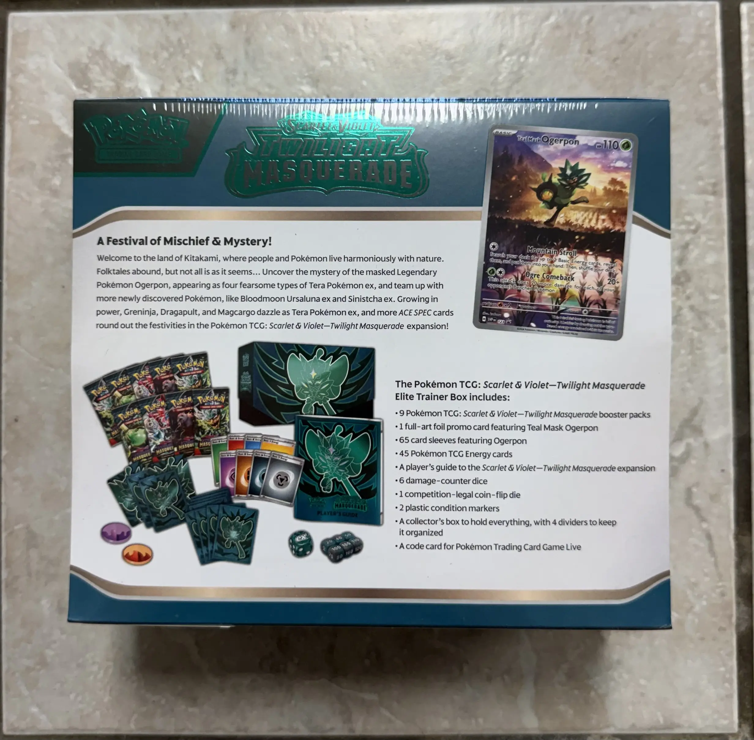 Pokmon TCG: Twilight Masquerade Elite Trainer Box - TikTok Shop Pokmon TCG: Twilight Masquerade Elite Trainer Box - TikTok Shop