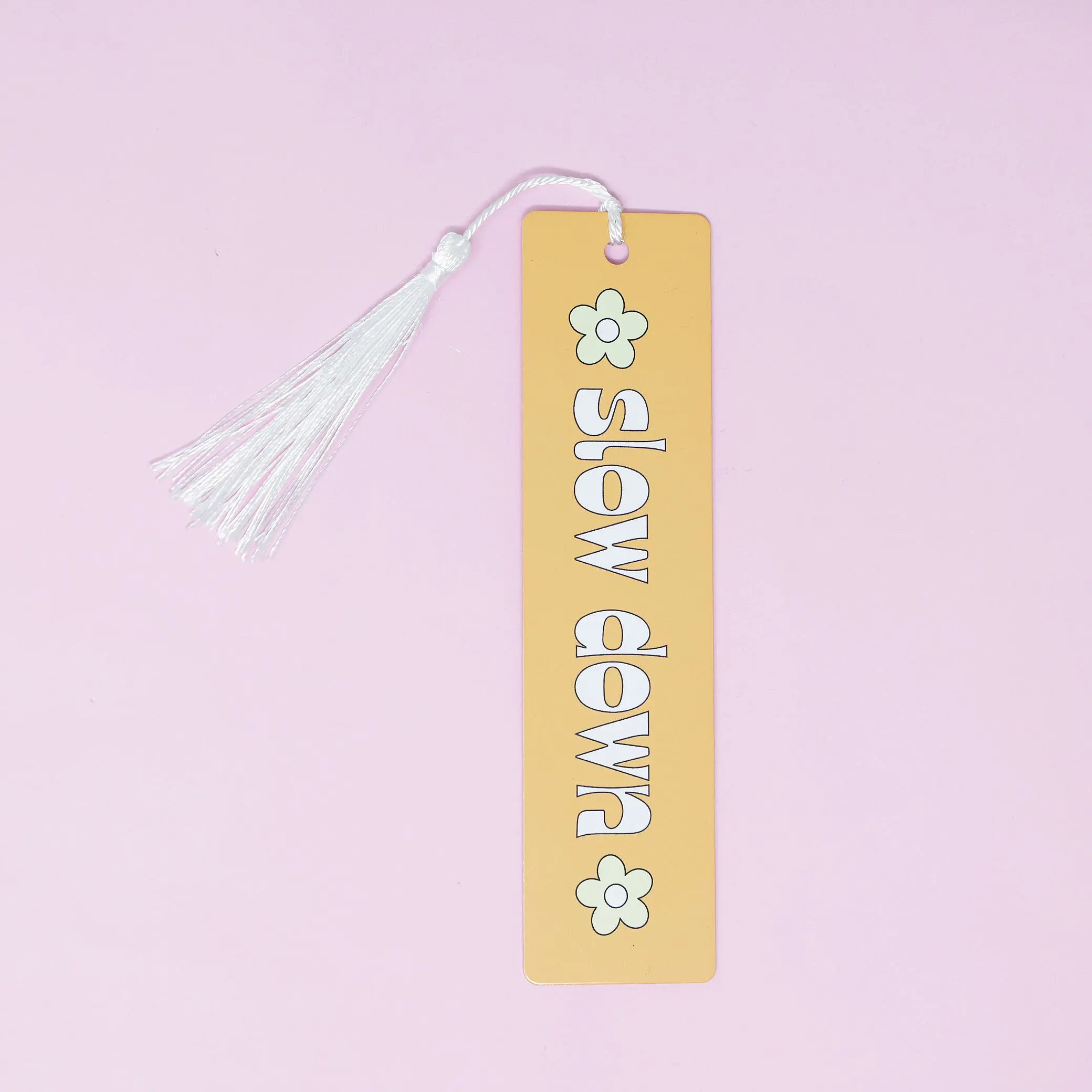 Aluminum Bookmark - Slow Down
