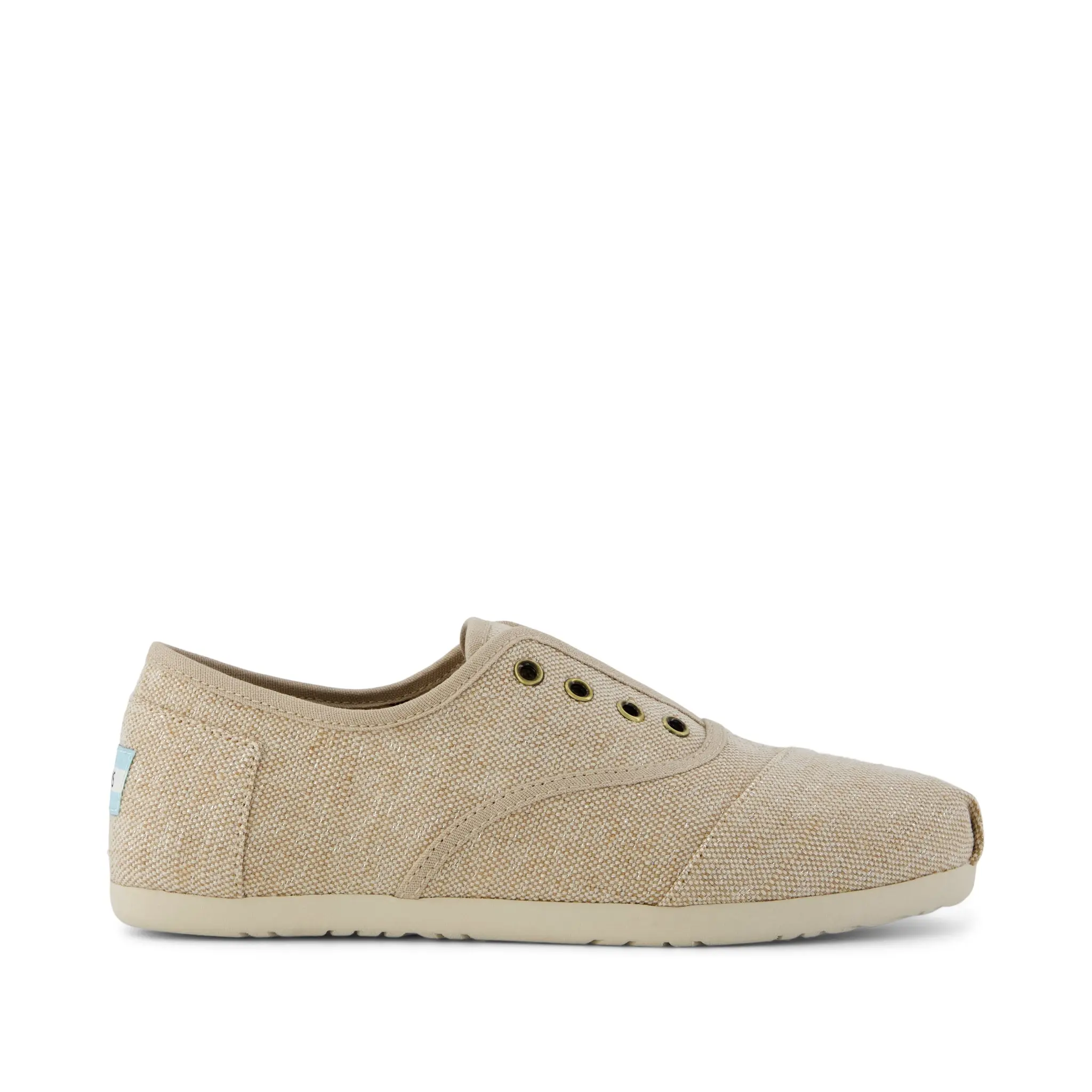 Womens Cordones Plus Sneaker Champagne Sparkle